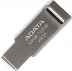 USB Flash Drive ADATA UV131 32GB USB 3.0 Chromium Grey auv131-32g-rgy 