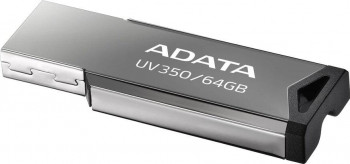 Memorie USB ADATA UV350 64GB USB 3.2 Silver auv350-64g-rbk 