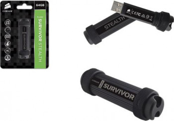Usb Flash Drive Corsair USB Survivor Stealth 64GB USB 3.0 cmfss3b-64gb