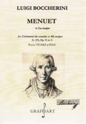 Menuet in La major pentru vioara si pian - Luigi Boccherini 