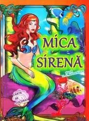 Mica Sirena dupa H.C. Andersen - Carte de colorat 