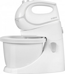 Mixer cu bol Samus SMX-500V 500 W 5 viteze Turbo Alb 