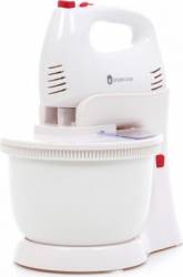 Mixer cu bol Studio Casa HM 422 W/R Missy Family 300 W Bol rotativ 5 Viteze + Turbo Alb 
