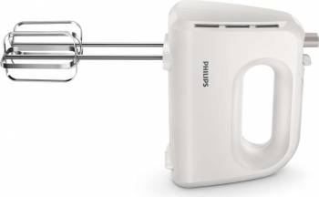Mixer de mana Philips HR370500 300 W 5 viteze + Turbo Negru Alb