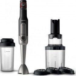 Mixer vertical Philips HR265690 800W Functia Turbo Negru-Inox