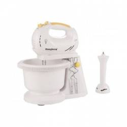 Mixer 2 IN 1 cu Bol și Mixer Vertical putere 350W AlbGalben Hausberg