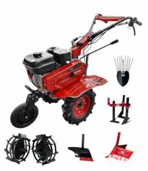 Motocultor Profesional Weima Wm 500 + Roti Metalice. Rarita Reglabila Plug Arat Prasitoare Plug Cartofi 