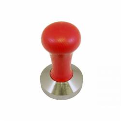 Motta tamper profesional 58mm convex maner lemn rosu 