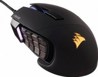 Mouse Gaming Corsair Scimitar RGB Optical Moba Black