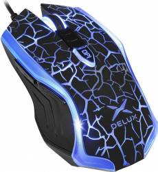 Mouse Gaming Delux M557 Black 