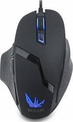 Mouse Gaming Delux M612 USB 4000dpi Black