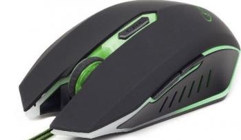 Mouse Optic Gembird MUSG-001 2400dpi Green 