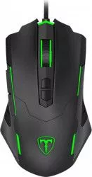 Mouse gaming T-Dagger Brigadier 7200 DPI 10G 1000HZ 4000FPS 7 butoane LED RGB 1.8m Black
