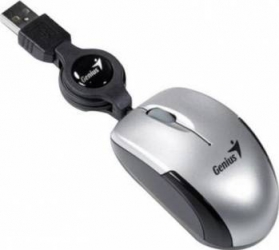 Mouse Genius MicroTraveler V2 Silver
