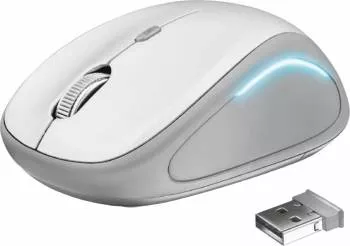 Mouse Laptop Trust Yvi FX Wireless 800-1600DPI White