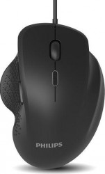Mouse Philips design ergonomic 3200DPI Negru