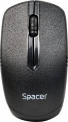 Mouse Wireless Spacer 2.4GHz 3D 1000dpi Black