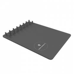 Mouse Pad Multifunctional cu incarcare wireless a telefonului organizator gri BBL511