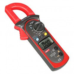 Multimetru Digital Cu Cleste Prindere Si Autoscalare Buzzer Hold AC DC Rosu 