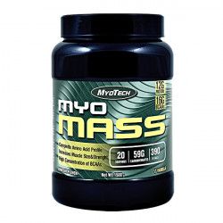 MYO Mass extra-energie si masa musculara Aroma Capsuni - 1.5 kg 
