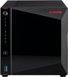 NAS ASUSTOR AS5304T Intel Quad Core 4GB DDR4, 4 Bay-SATA, 2 x 2.5GbE, 3 x USB 3.2, 1 x HDMI 2.0 4K HEVC 