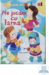 Ne jucam cu iarna - Carte de colorat 