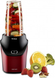 Nutriblender juicer Trisa Energy Boost 6928.83 cu motor foarte puternic de 1000W cutit cu 6 lame 25.000rot/min Negru