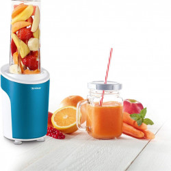 Nutriblender juicer Trisa Power Smoothie cutit cu 4 lame 21.000rot/min Albastru