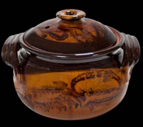 Oala ceramica cartofi cu carne 3 5lt 
