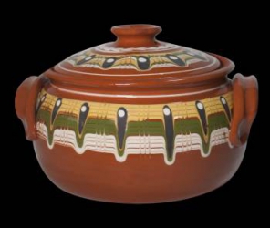 Oala ceramica sarmale 2 5lt TROIANSKA SARCA 