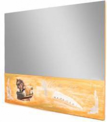 Oglinda argintata World Jazz Made in Italy 60X70 CM orizontala 