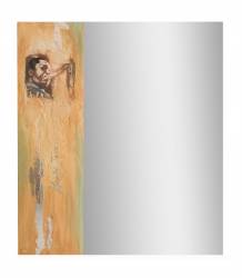 Oglinda argintata World Jazz Made in Italy 60X70 CM verticala 