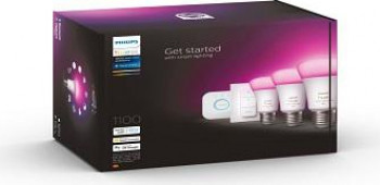 Pachet 3 becuri inteligente LED RGBW Ph 