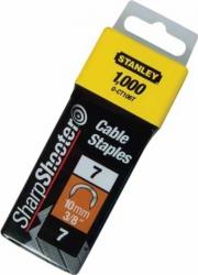 Pachet Stanley 1000 capse pt. cablu 10mm 