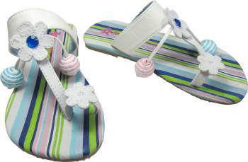 Papuci fete 365183XS alb 29 Primii Pasi 