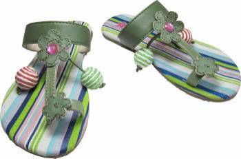 Papuci fete 365183XS olive 29 Primii Pasi 