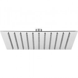 Para de dus superiora fixa palarie dus patrata 25 25 cm inox Laveo