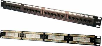 Patch panel LogiLink UTP 24 porturi Cat5e 