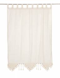 Perdea Confectionata Valentini Bianco PR005 100x150 cm 