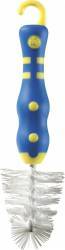 Perie mini pentru suzete si tetine cu maner antialunecare 0+ luni nip 37011 