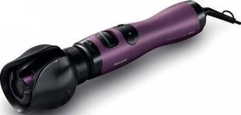 Perie rotativa automata Philips Style Care HP866800 800 W Invelis ceramic de cheratina Mov 