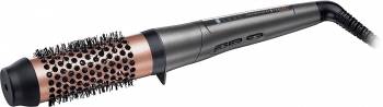 Perie cu tambur incalzit Remington Keratin Protect CB8338. 38mm 180 grade Cheratina cu Ulei de Migdale GriAramiu 