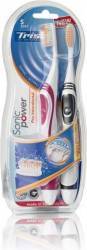Periuta de dinti electrica Trisa Sonic Power ProInterdental S DUO 26000 vibratii/min Acumulator 