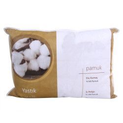 Perna naturala din bumbac 100 50 x 70 cm Alb
