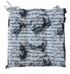 Pernuta TEVALLI pentru scaun cu decor 45x45x5cm MN0115153 