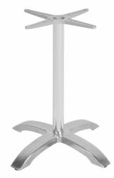 Picior baza din aluminiu RAKI pentru masa cu blat patrat sau rotund 52x52xh72cm 