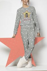 Pijama fete Santoro Gorjuss - My Own Universe lunga 