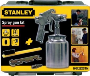 Pistol de vopsit Stanley cu aspiratie 1 L 