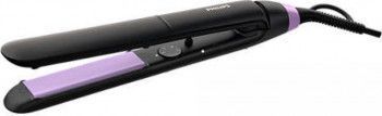Placa de indreptat parul PHILIPS StraightCare Essential BHS377/00 230 Grade Negru-Mov 