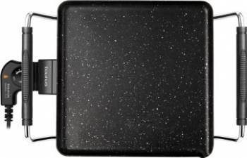 Gratar electric Taurus Galexia Stone 1800W termostat Negru 